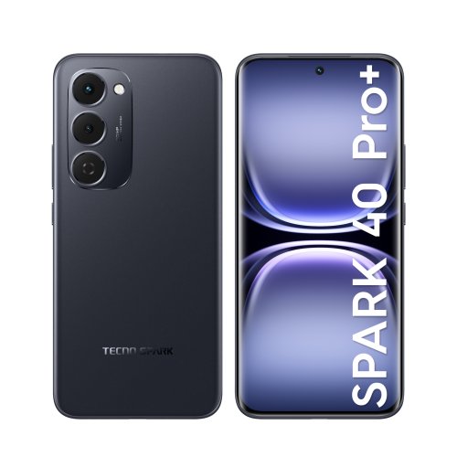 Фотография Смартфон Tecno SPARK 40 Pro+ 8/256Gb, Туманный чёрный