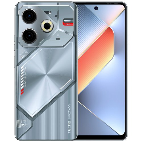 Фотография Смартфон Tecno POVA 6 Neo 8/128Gb, серебро 