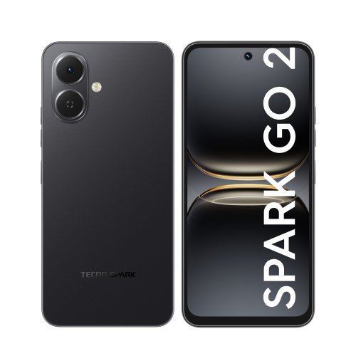 Фотография Смартфон Tecno SPARK Go 2, 4/128Gb, Чернильный чёрный