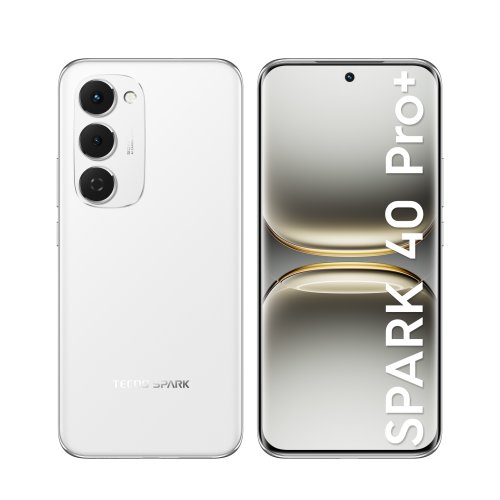 Фотография Смартфон Tecno SPARK 40 Pro+ 8/256Gb, Утренний белый