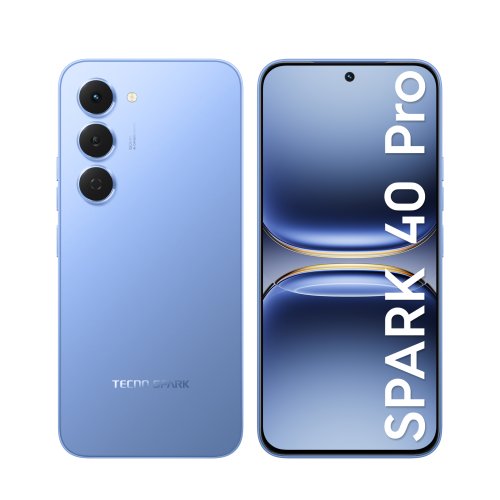 Фотография Смартфон Tecno SPARK 40 Pro 8/256Gb, Озёрный синий