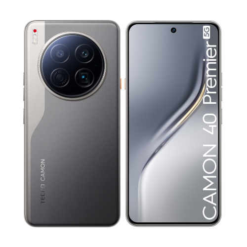 Фотография Смартфон Tecno Camon 40 PREMIER 5G 12/256Gb, Галактический чёрный