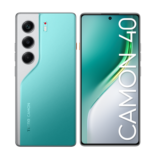 Фотография Смартфон Tecno Camon 40 12/256Gb, Морской зелёный