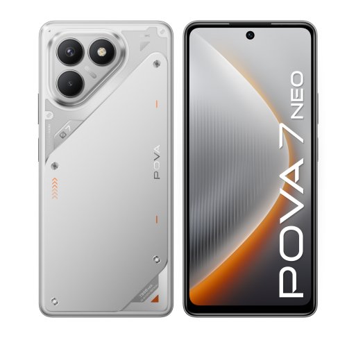 Фотография Смартфон Tecno POVA 7 Neo 8/128Gb, Волшебный серый