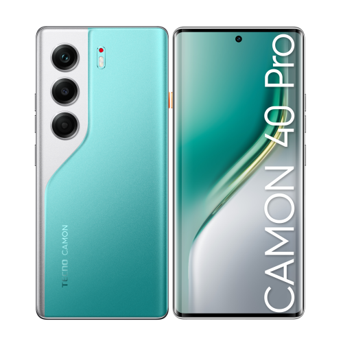 Фотография Смартфон Tecno Camon 40 PRO 8/256Gb, Морской зелёный