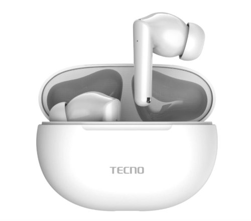 Фотография Наушники беспроводные Tecno Buds 3, белые