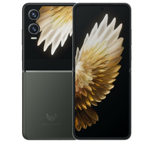 Фотография Смартфон Tecno PHANTOM V Flip 2 5G, 8/256Gb, Лунный серый
