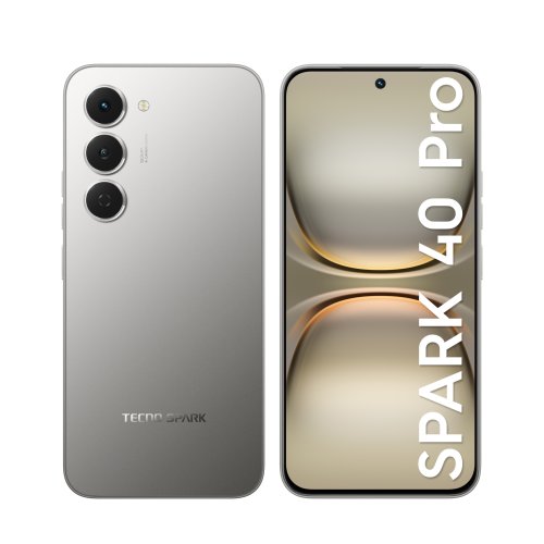 Фотография Смартфон Tecno SPARK 40 Pro 8/256Gb, Лунный титановый