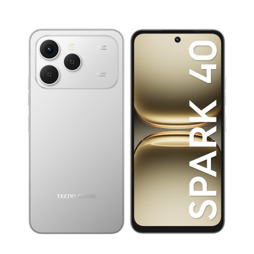 Фотография Смартфон Tecno SPARK 40 8/256Gb, Серый титановый