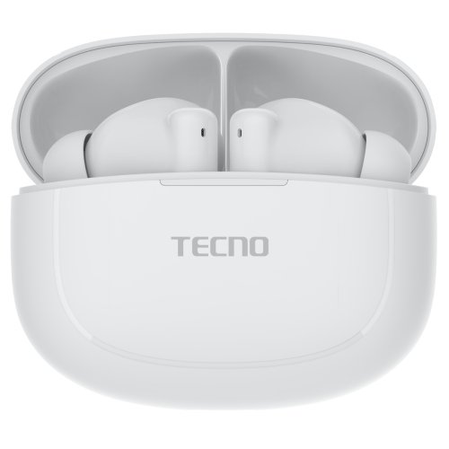 Фотография Наушники беспроводные Tecno Buds 4 Air ECO, белые