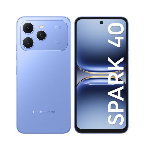 Фотография Смартфон Tecno SPARK 40 8/256Gb, Небесный синий