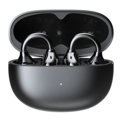 Фотография Наушники беспроводные Tecno FreeHear 2, Чёрная сталь