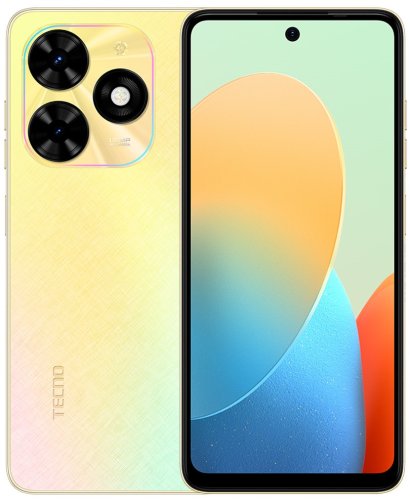 Фотография Смартфон Tecno SPARK Go 2024 3/64Gb, золотистый	